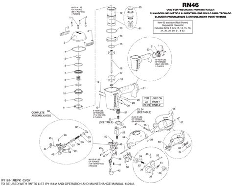 Bostitch N12 Roofing Nailer Parts Diagram | Reviewmotors.co