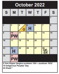 Silverbrook ELEM. - School District Instructional Calendar - Fairfax Co ...