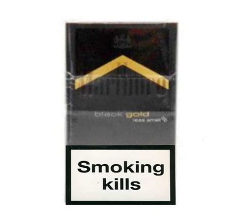 Marlboro Black Gold with strong flavor and unmatched taste.