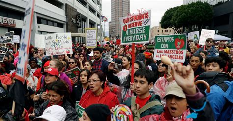 The Los Angeles Teachers Strike Puts Charter Schools Under The ...