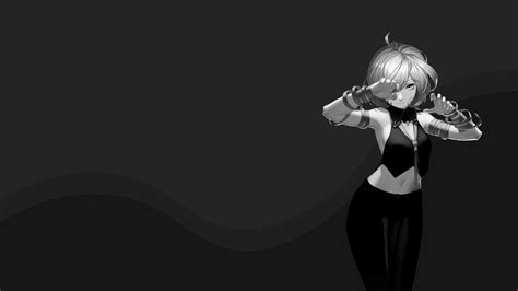 Fondos de pantalla : Chicas anime, oscuro, Minimalismo 1920x1080 ...