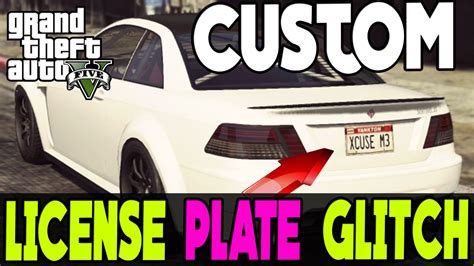 Gta online custom license plate not working - matterpor