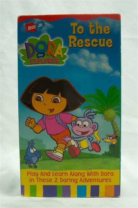 Vintage Nick Jr. DORA THE EXPLORER to the Rescue Cartoon Vhs - Etsy