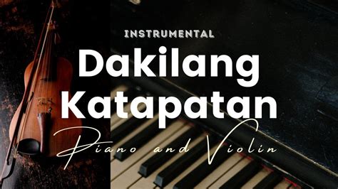 Dakilang Katapatan - Instrumental - piano and violin cover - YouTube