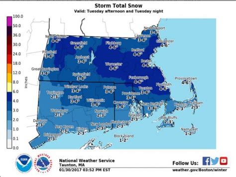 Massachusetts Weather Forecast: Up To Half-Foot Of Snow Throughout ...