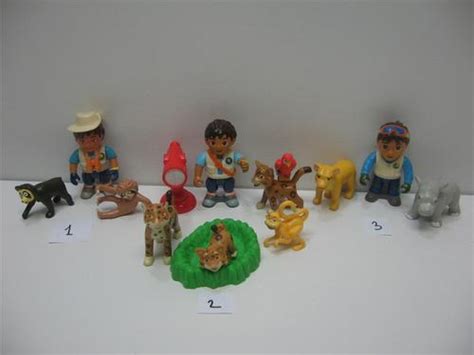 Dora Diego Go! Rescue Adventure Huge Lot Movable Figures Toy PVC Cake ...