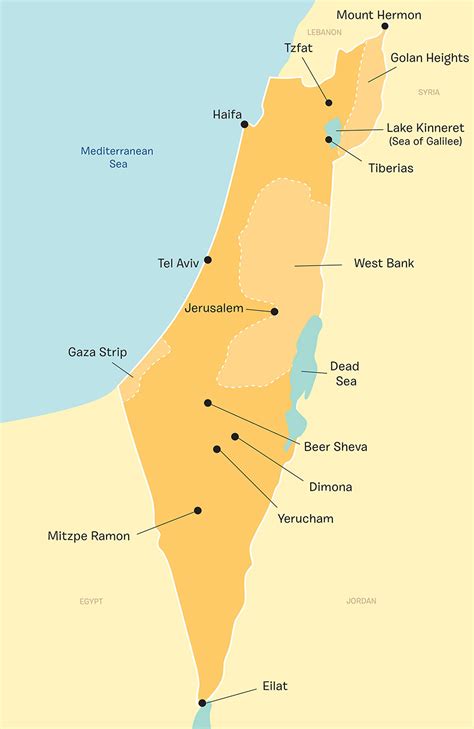 Israel Map HD Map Of The Israel To Free Download, 54% OFF