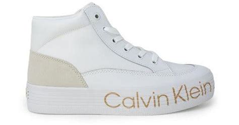 Calvin Klein Women Sneakers in White | Lyst