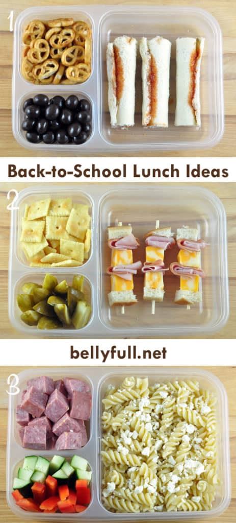 Back-to-School Lunch Ideas