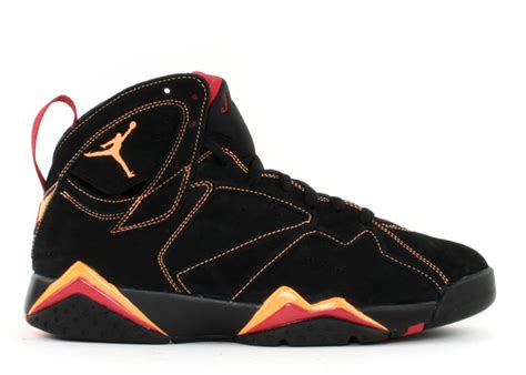 Air Jordan 7 Retro - Air Jordan - 304775 081 - black/citrus-varsity red ...