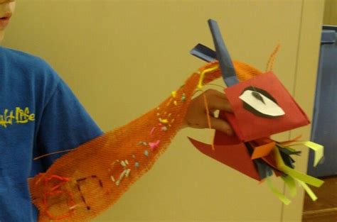 Dragon Puppet Origami - Origami