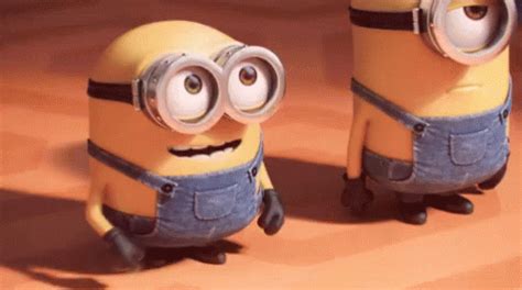 Yup GIF - Yup Excited Minions - Discover & Share GIFs