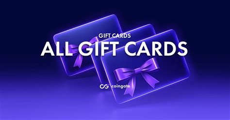 Buy Gift Cards With Bitcoin & Other Cryptocurrencies - CoinGate