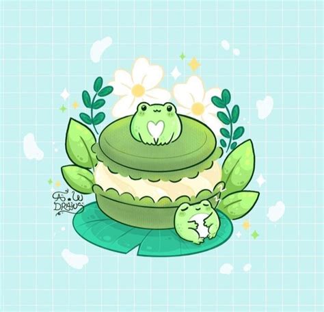 Kawaii Anime Kawaii Cute Frog Drawing - Suru Wallpaper