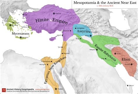 Mesopotamia Map Location