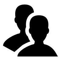 two people Icon - Free PNG & SVG 355154 - Noun Project