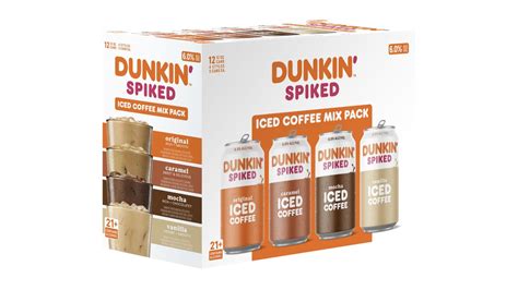 Dunkin is releasing spiked versions of their iced coffees and teas ...