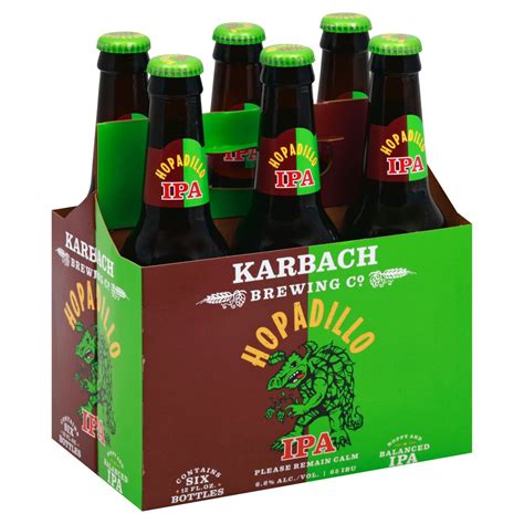 Karbach Hopadillo IPA Beer 12 oz Bottles - Shop Beer at H-E-B