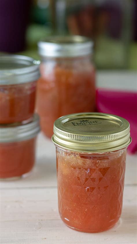 Easy Rhubarb Jam | Recipe | Rhubarb jam, Rhubarb jam recipes, Rhubarb ...