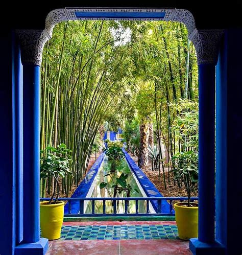 Botanicaetcetera Jardin Majorelle, YSL’s Marrakech garden with the ...