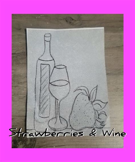 Pre-drawn Canvas/Paint and Sip/Outlined Canvas/Sip and | Etsy