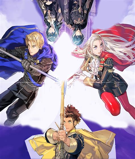 I fixed FE: Three Houses Box Art : r/fireemblem