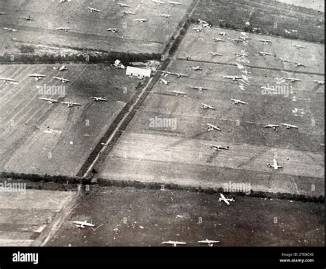 OPERATION MARKET GARDEN 1944. Horsa gliders on LZ (Landing Zone) S ...