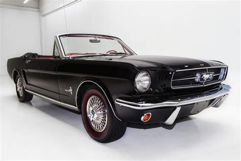 1965 Ford Mustang Black Convertible 289 Auto