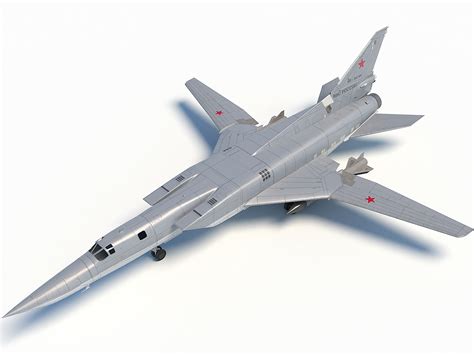 Tupolev tu 22 model - TurboSquid 1232172