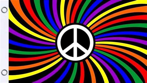 Rainbow Peace - Flag | Peace flag, Peace, Rainbow peace