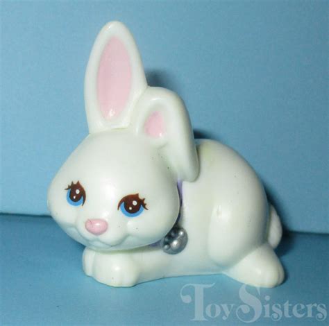 1992 Littlest Pet Shop Mommy and Baby Bunnies - Toy Sisters