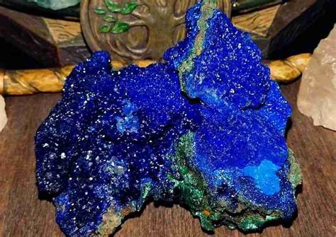 Azurite Natural Stone - Heal with Crystal