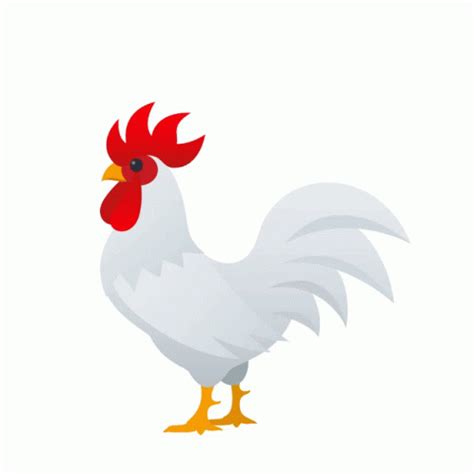 Rooster Joypixels Sticker - Rooster Joypixels Wake Up Call - Discover ...