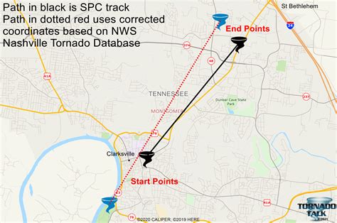 Clarksville, TN F3 Tornado – January 22, 1999 – Tornado Talk