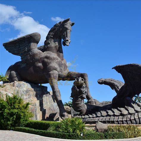 Pegasus Bronze Statue D&Z sculpture