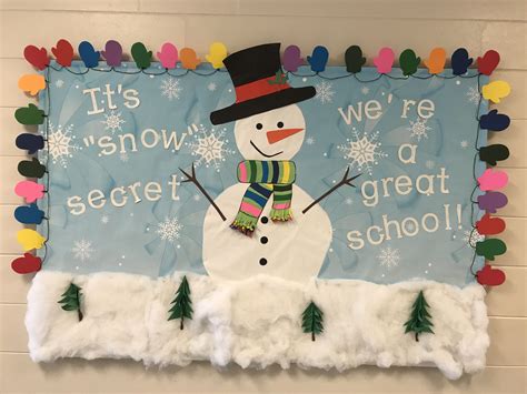 Snowman bulletin board | Christmas bulletin, Snowman bulletin board ...