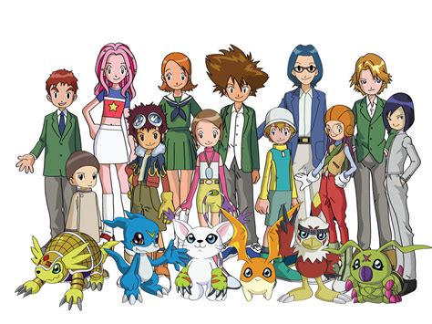 Digimon Adventure 02 Group v1 by Moelleuh on DeviantArt