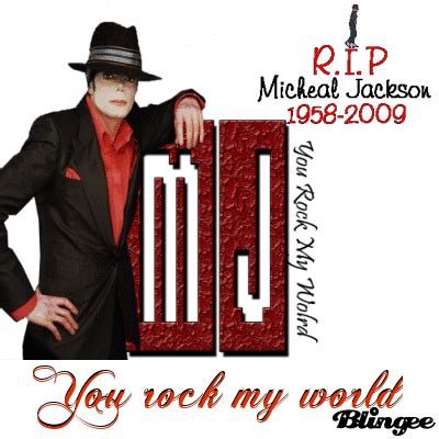 Michael Jackson you rock my world Picture #113349098 | Blingee.com