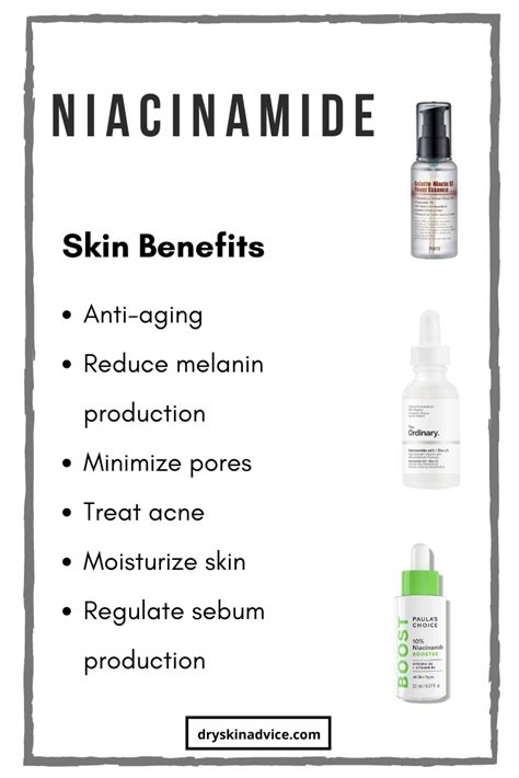 Niacinamide skincare benefits | Anti aging skin products, Skin care ...