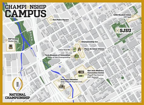 San Jose State Campus Map - Maping Resources