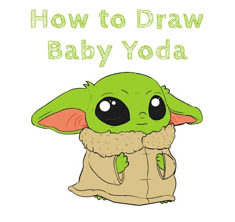 Baby yoda drawing easy cute step by step 678407-How to draw a baby yoda ...