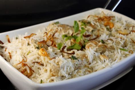 Chicken Malai Seekh Kabab Biryani - Flavours of My Kitchen