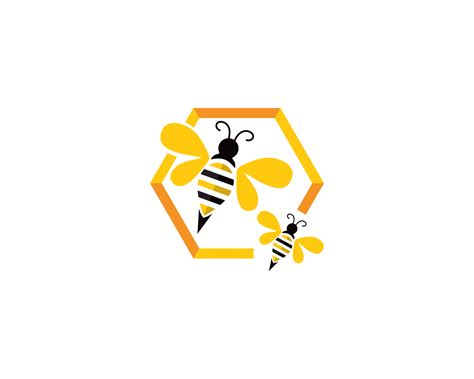 bee logo and symbol vector templates 596485 Vector Art at Vecteezy