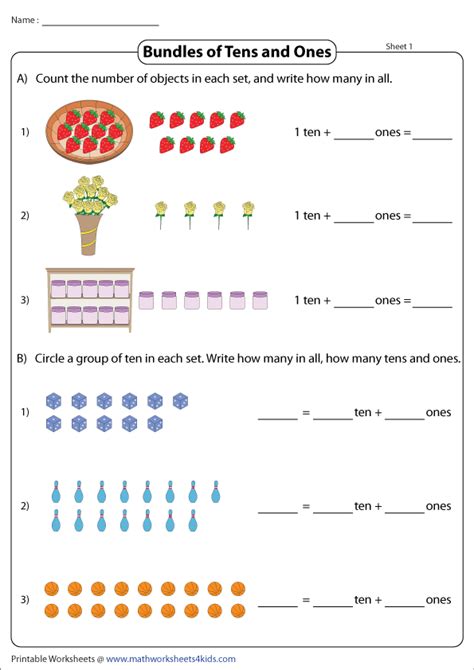 Get Counting Worksheets Preschool Gif