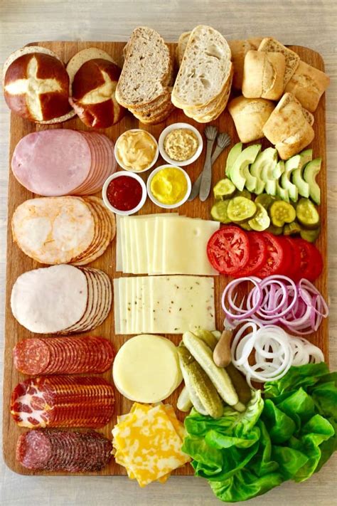 The Ultimate Build-Your-Own Sandwich Board | The BakerMama