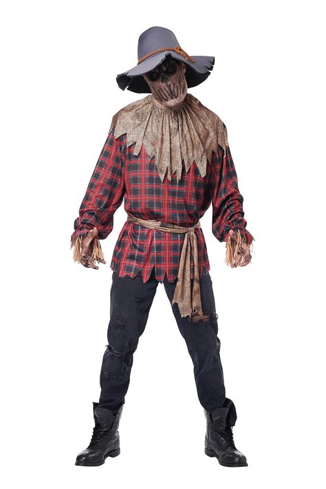 Way to Celebrate Halloween Mens Scarecrow Costume Large - Walmart.com