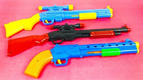 My TOP 3 TOY SHOT GUNS you must like! Colorful Shot Guns Toys for Kids ...