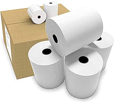 Plain 20m White Paper Roll, GSM: 50 GSM, Size: 10inchx20m at Rs 19/roll ...