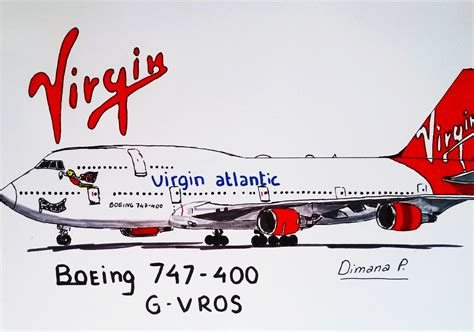 Boeing 747 Drawing