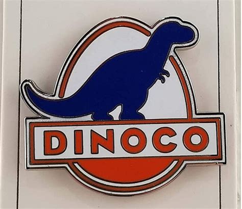 33102 - Dinoco Logo Cars Pin - Cars - Disneyland Resort Disney Pin